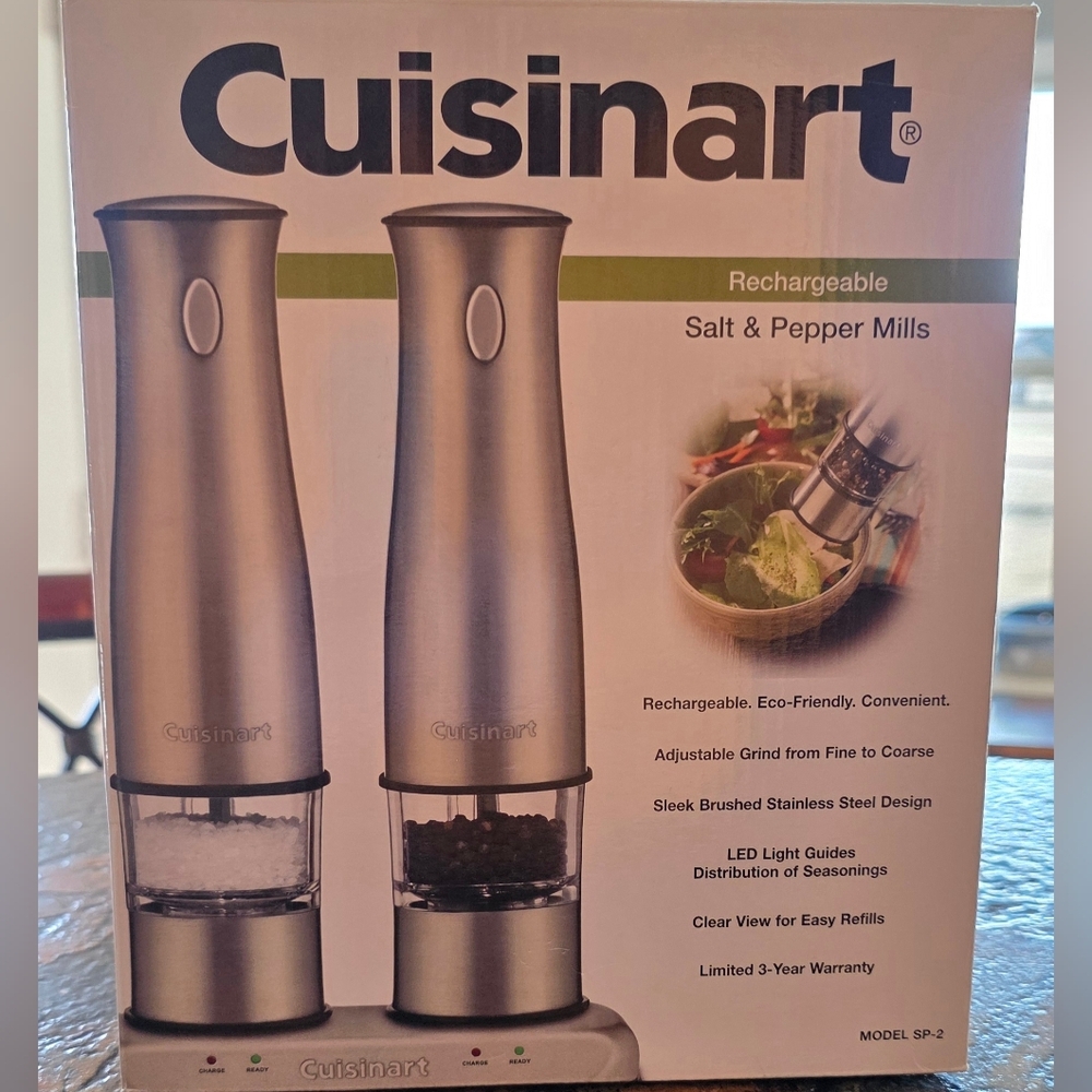 Cuisinart Rechargeable Salt & Pepper Mills